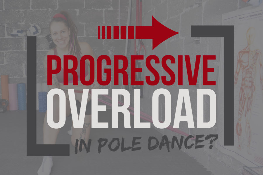 Progressive overload pole fitness