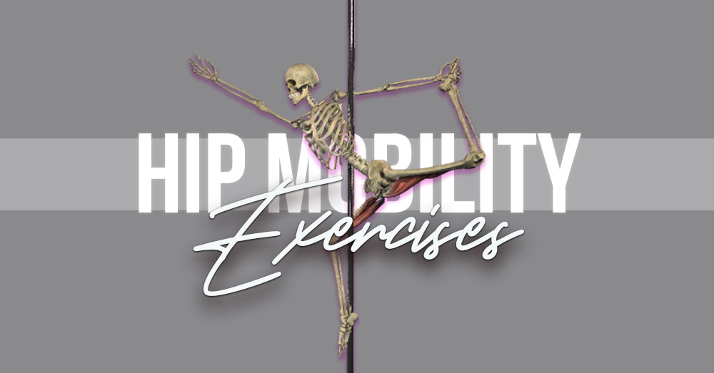Hip mobility exercises for the pole dance Ballerina (inside leg!)