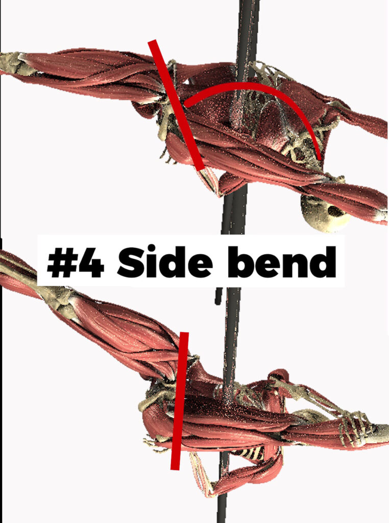 Jade split side bend.