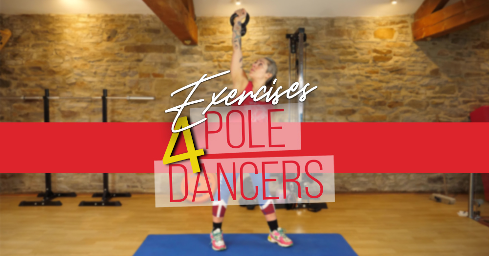 Gym exercises for pole dancers: The Windmill